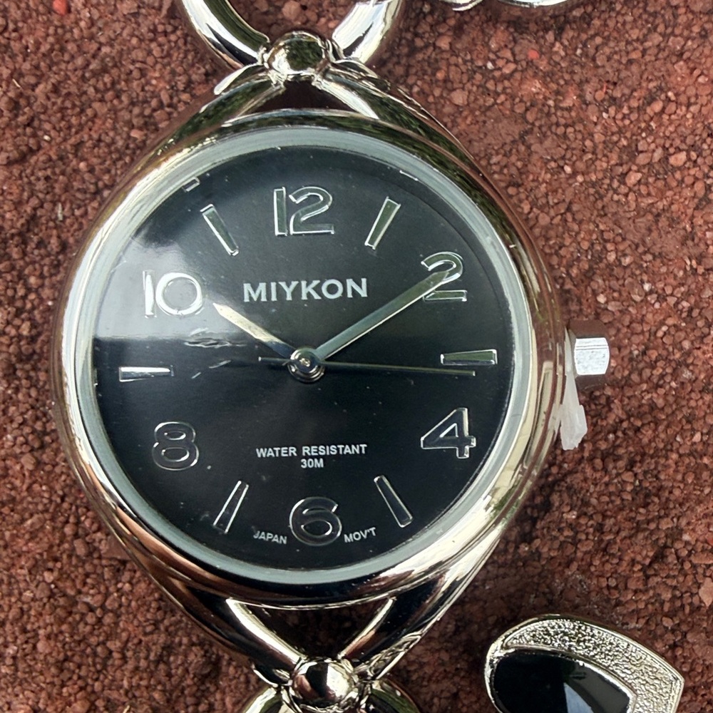 #101 Women's Silver and Black Watch